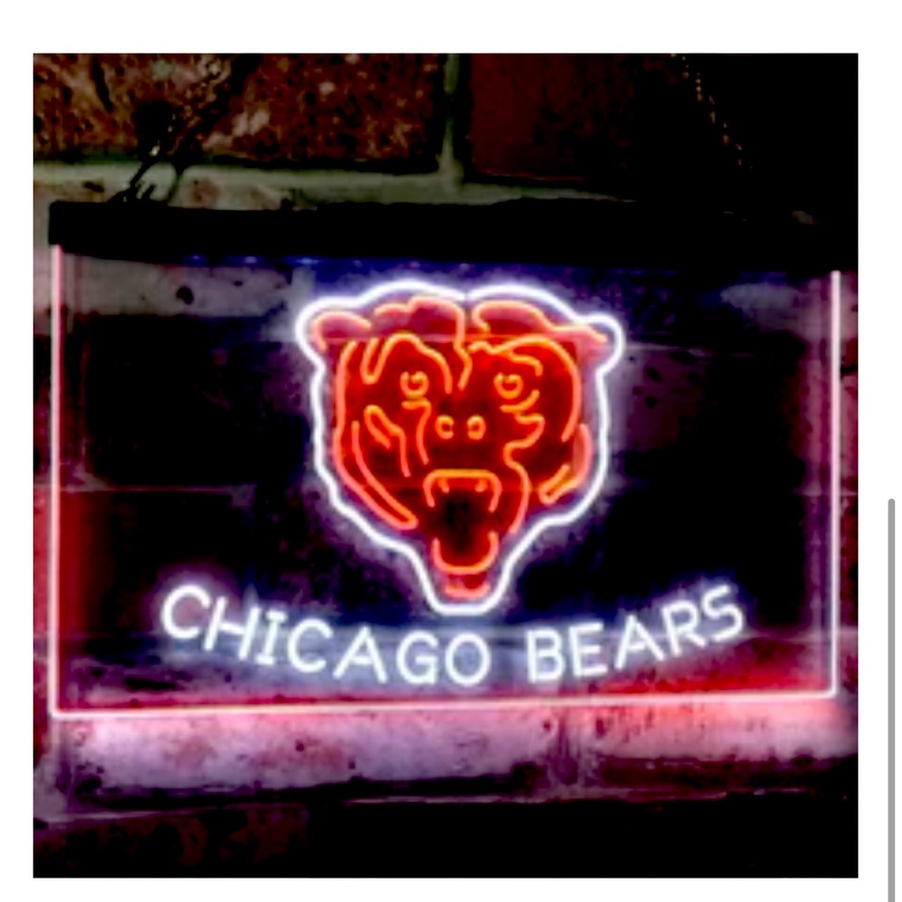 Brand new Chicago Bears LED Neon Sign × 1
White & Orange / MEDIUM